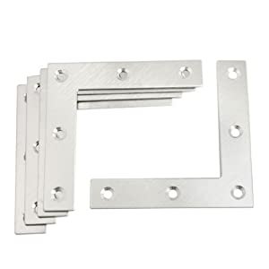 flat L-shape angle brackets